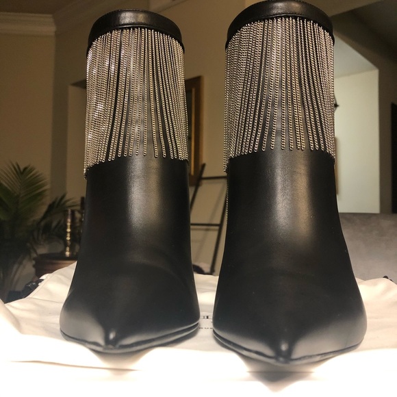 SOLD! Authentic Balmain Leather Booties - Picture 2 of 8